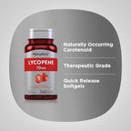 Close up view of Piping Rock softgels capsule texture and color