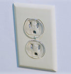 Safety 1st transparent electrical outlet plugs set