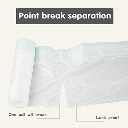 Close up of tear-resistant material on Uyicoo potty liners