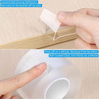 MILEQEE furniture bumper showing transparency and flexibility