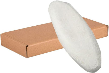 Mivofun Natural Cuttlebone pack front view showing two cleaned white bones for pet calcium.