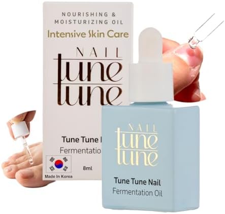 TuneTune Fermented Nail Oil dropper application demonstration
