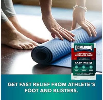 Domeboro USA imported authentic medicated skin soak for eczema and allergy relief