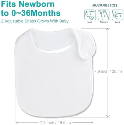 Adjustable snap closure detail on Benoxine drool bib