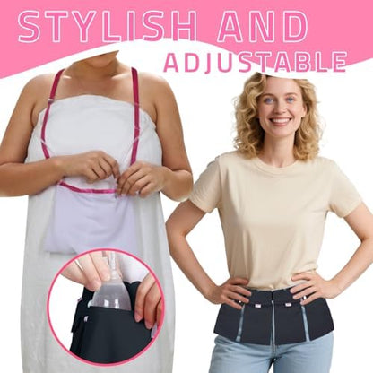 Authentic Yesito post surgery drain pouch packaging with included travel and storage bag