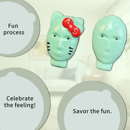 Complete set of two pimple popping pads and accessories