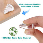 Soft silicone baby proofing guards for sharp edges
