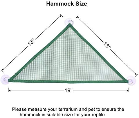 Adoggygo 2 pack green reptile hammock packaging view