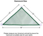 Adoggygo 2 pack green reptile hammock packaging view