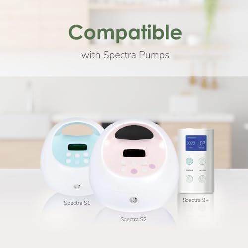 BPA free silicone diaphragms and plastic caps for Spectra pump compatibility.