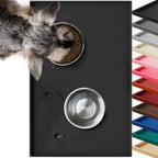 Vivaglory pet food mat silicone texture closeup