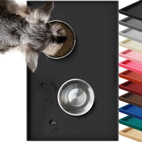 Vivaglory pet food mat silicone texture closeup