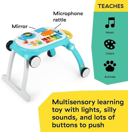 Packaging box of the authentic imported Baby Einstein Musical Mix N Roll activity center.