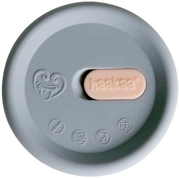 Haakaa leak proof silicone breast pump cap front view