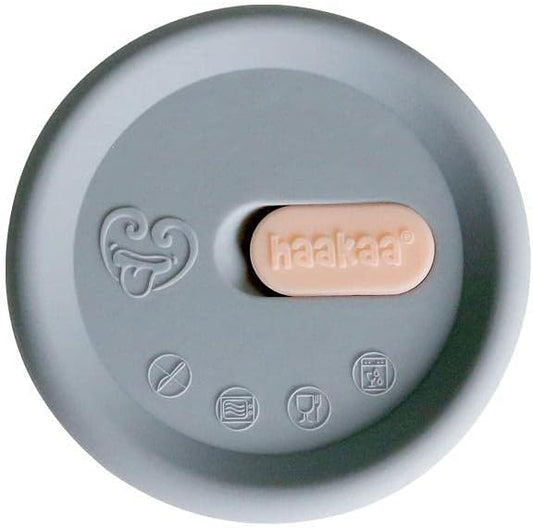 Haakaa leak proof silicone breast pump cap front view