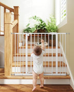Keny pressure mounted dog gate dual locking handle mechanism details