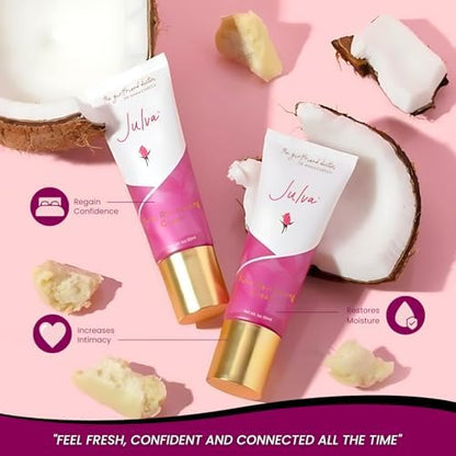 Authentic Julva intimate moisturizer with DHEA and Alpine Rose Stem Cells