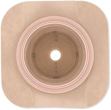 Hollister ceramide infused ostomy wafer box of five packs for reliable peristomal care