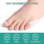 Welnove tailor's bunion corrector showing the low-profile bulk-free design.