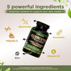 Gade Nutrition immune support capsules ingredient breakdown panel