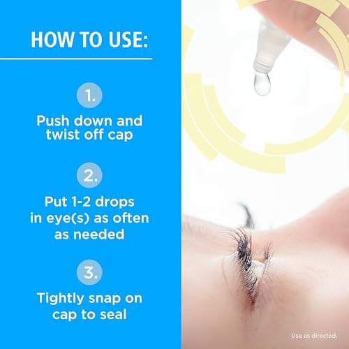 Compact portable bottle of Rohto Dual Light Relief Cooling Eye Drops.