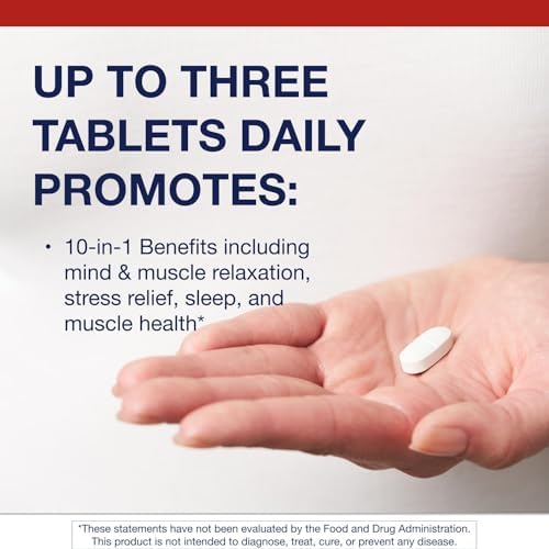 Metagenics Magnesium Glycinate dietary supplement packaging highlighting heart and nerve health