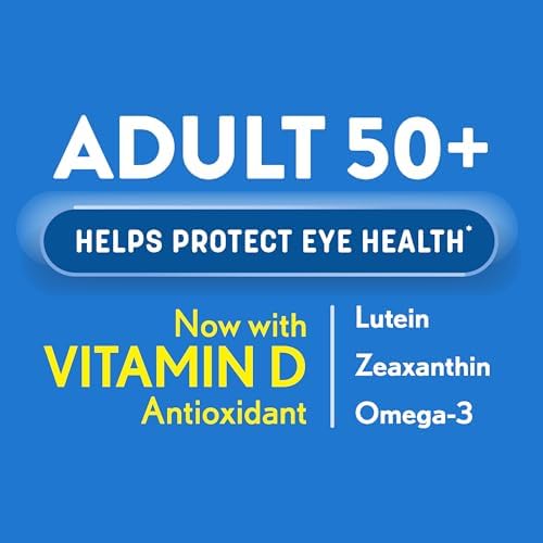 Bausch And Lomb Ocuvite Adult 50 Plus Supplement Facts And Ingredient Panel