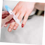 Individual nail polish remover pen showing ergonomic design