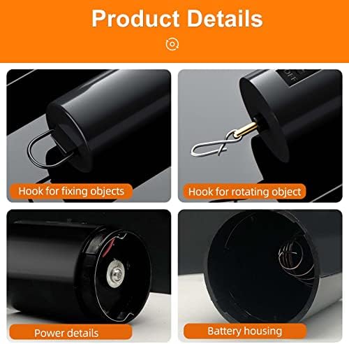 Two pack Fendisi wind spinner motors packaging and accessories