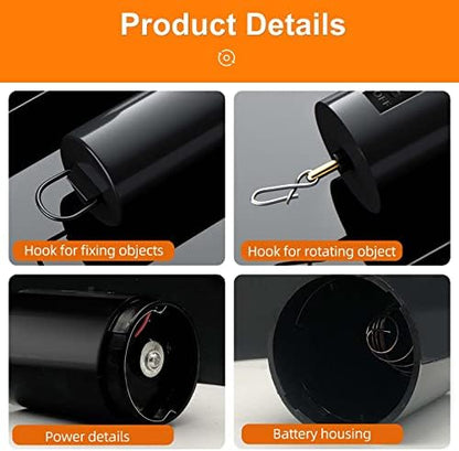 Two pack Fendisi wind spinner motors packaging and accessories