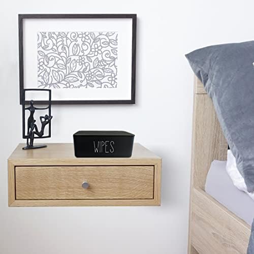 Moorfowl refillable wipes container in modern office setting