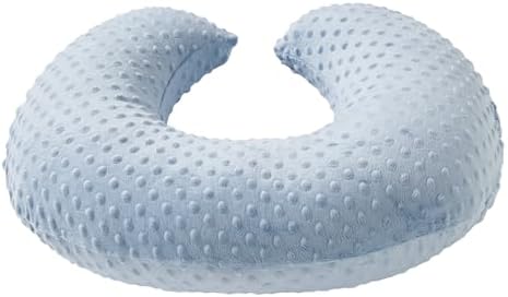Donomilo Cloud Blue pillow cover hidden zipper detail