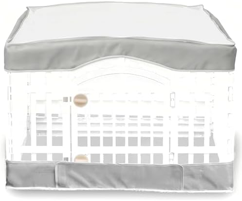 THINMUHAND leakproof puppy pen mat three layer fabric close up details