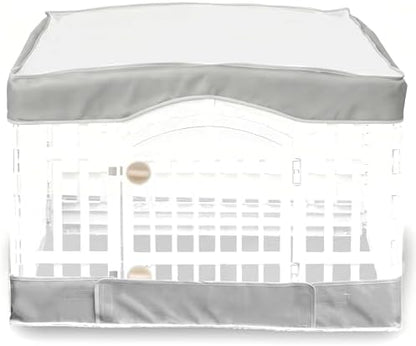 THINMUHAND leakproof puppy pen mat three layer fabric close up details