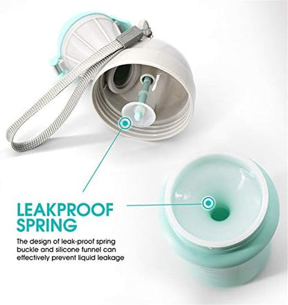 Compact portable urinal inside a travel bag
