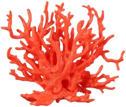 Petaxcell fish tank coral ornament highlighting the realistic three dimensional reef textures.