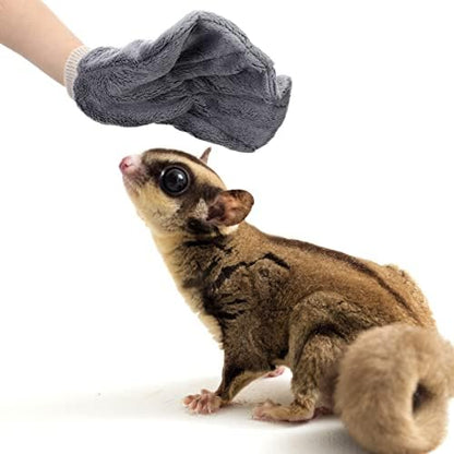 Xuhal pet handling gloves with adjustable wrist strap