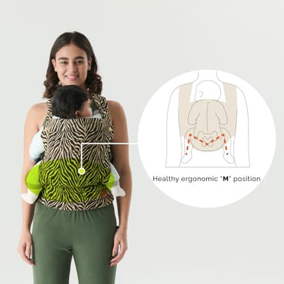 Foldable and lightweight design of Nest Blanche baby carrier