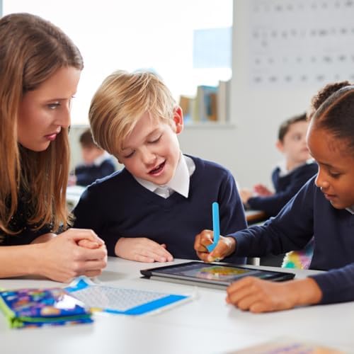 Kid friendly screen writing tool for iPad and Android tablets packaging view