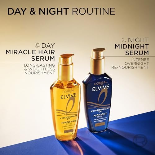 Flyaway taming oil serum delivering 6X more shine to dull hair