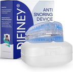Packaging of the Difiney FDA-cleared snore stopper for men and women.