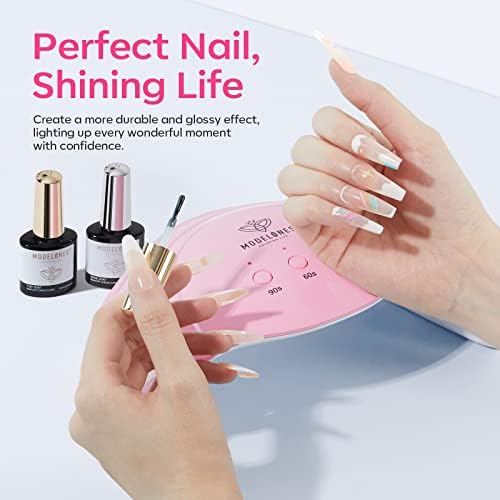 Modelones professional nail lamp packaging and complete kit layout