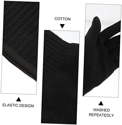 Three piece kit of Ipetboom thermal gloves for salon and home hair straightening