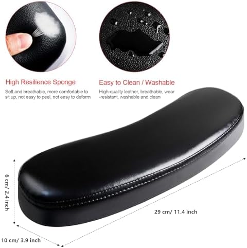 Torokom microfiber leather hand pillow side profile