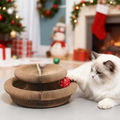 Goosheep Kitty Kurlz folded flat into its compact space saving storage form factor