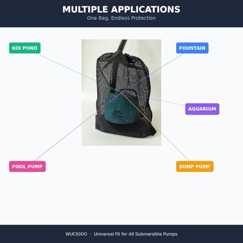Giantree multi purpose mesh drawstring bag set showing retail packaging and durable material layout.