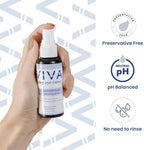 Amcon VIVA antimicrobial eye cleanser bottle showing 65ml size.