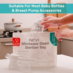 Close up of NCVI sterilizer bag usage tracking checklist