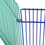 MidWest Homes for Pets folded small pet playpen setup