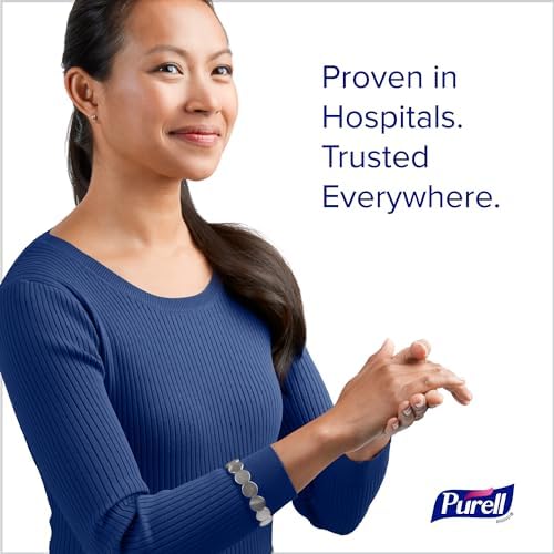 Purell Advanced Hand Sanitizer Refreshing Gel Design Series, Clean Scent,Clear, 8 Fl Oz Pump Bottle (Pack of 4), 9652-06-ECDECO - Image 3